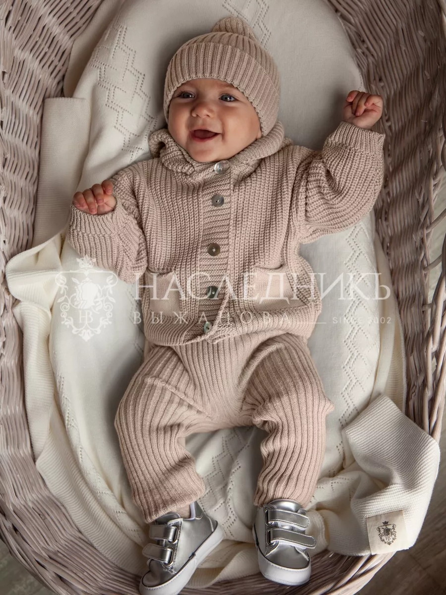 Комплект одежды НаследникЪ Выжанова 3 пр НВ4046 бежевый 68