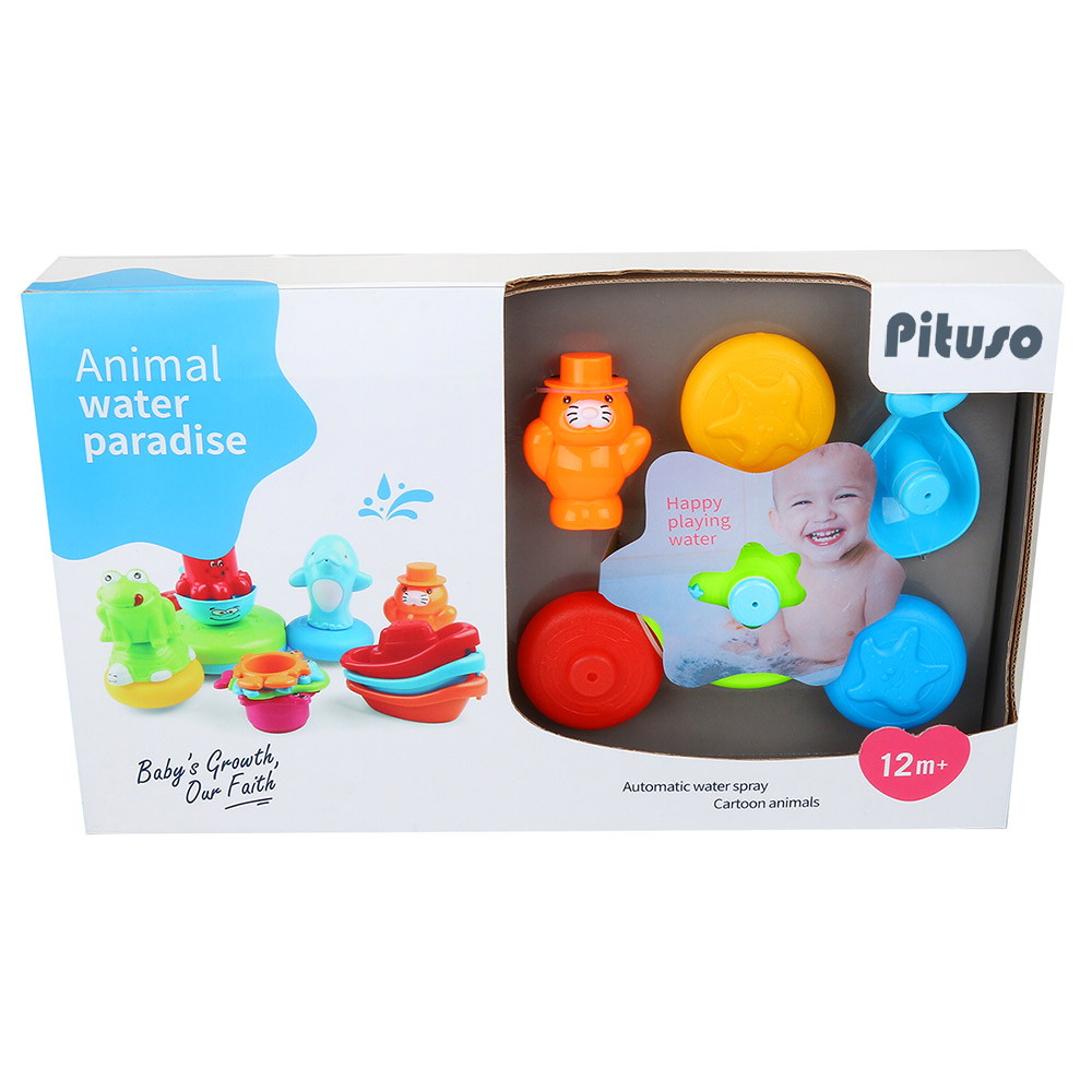 Набор игрушек для ванной Pituso Забавные животные