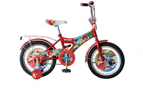 Детский велосипед 14д. Navigator Angry Birds,  AB-1-тип, красный ВН16073