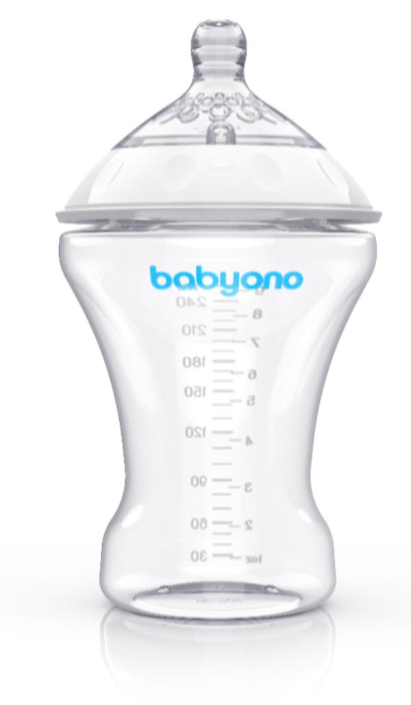 Бутылочка антиколиковая BabyOno Natural Nursing 260 мл 1451
