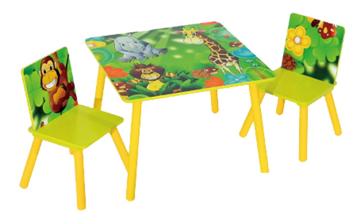 Набор детской мебели стол и стулья Sweet Baby Duo safari