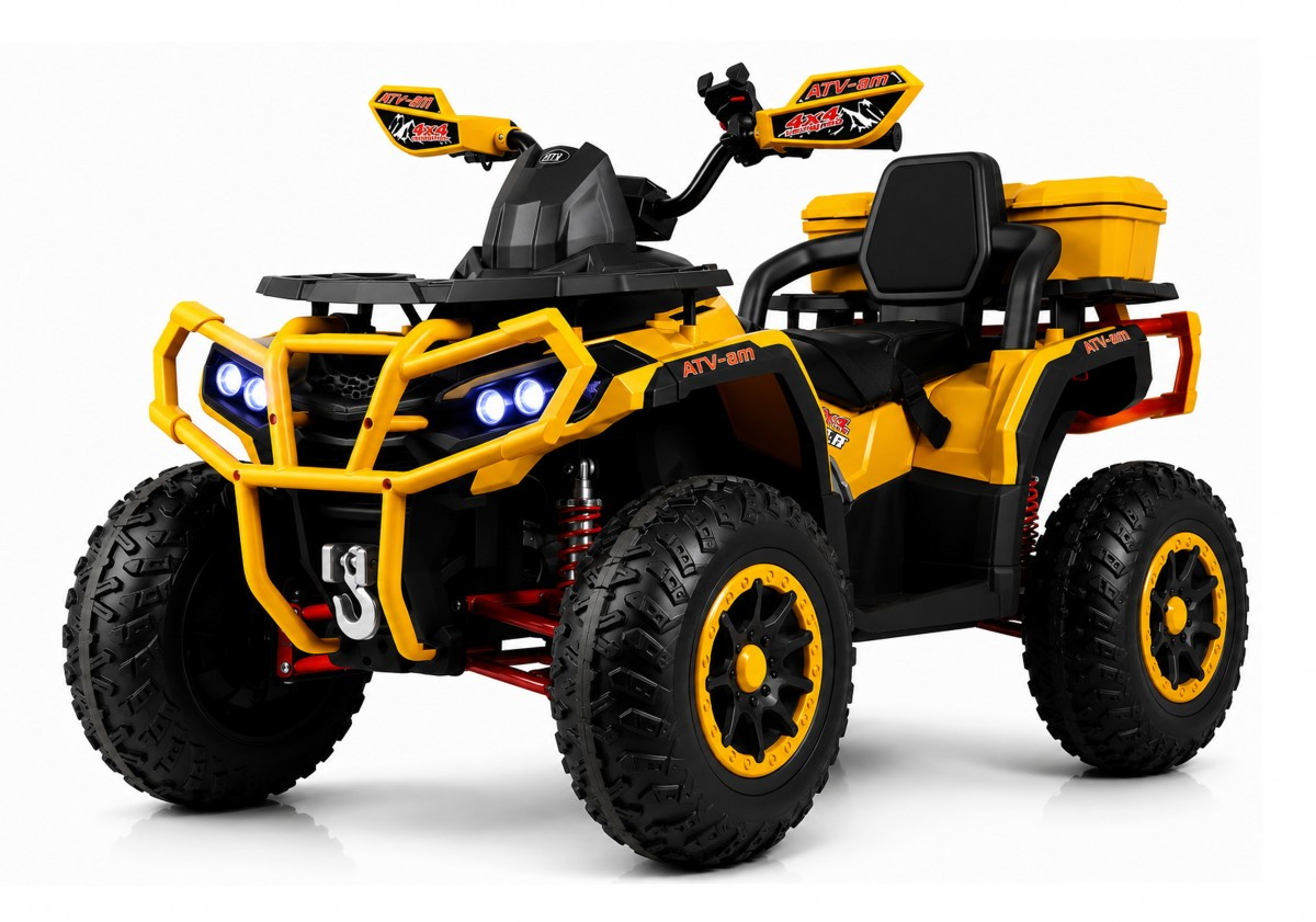 Детский электроквадроцикл RiverToys Z111ZZ Z111ZZ-NEW-YELLOW/желтый