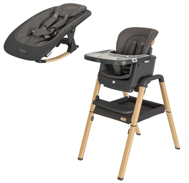 Стул для кормления Tutti Bambini High Chair Nova Grey/Oak 611010/3590B