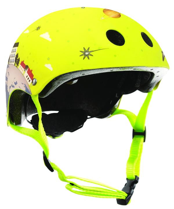 Детский шлем Globber Printed Helmet Junior XS/S 500-005 зеленый