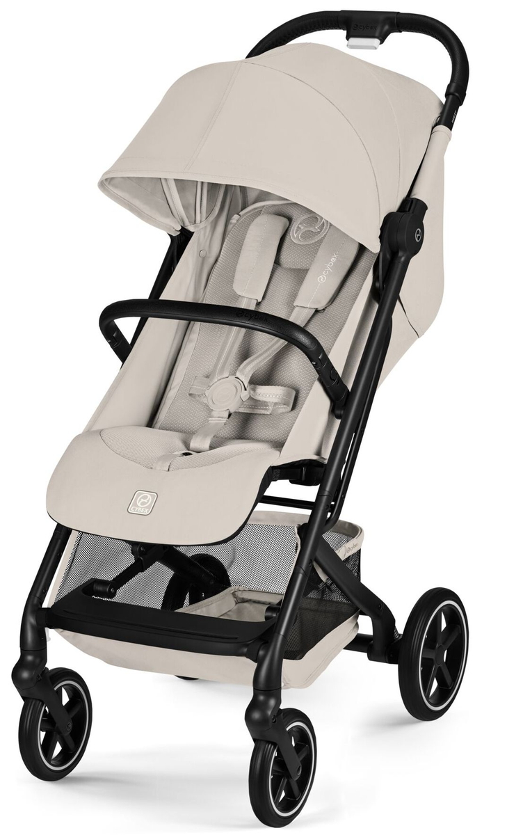 Прогулочная коляска Cybex Beezy 2026 Dune Grey с дождевиком