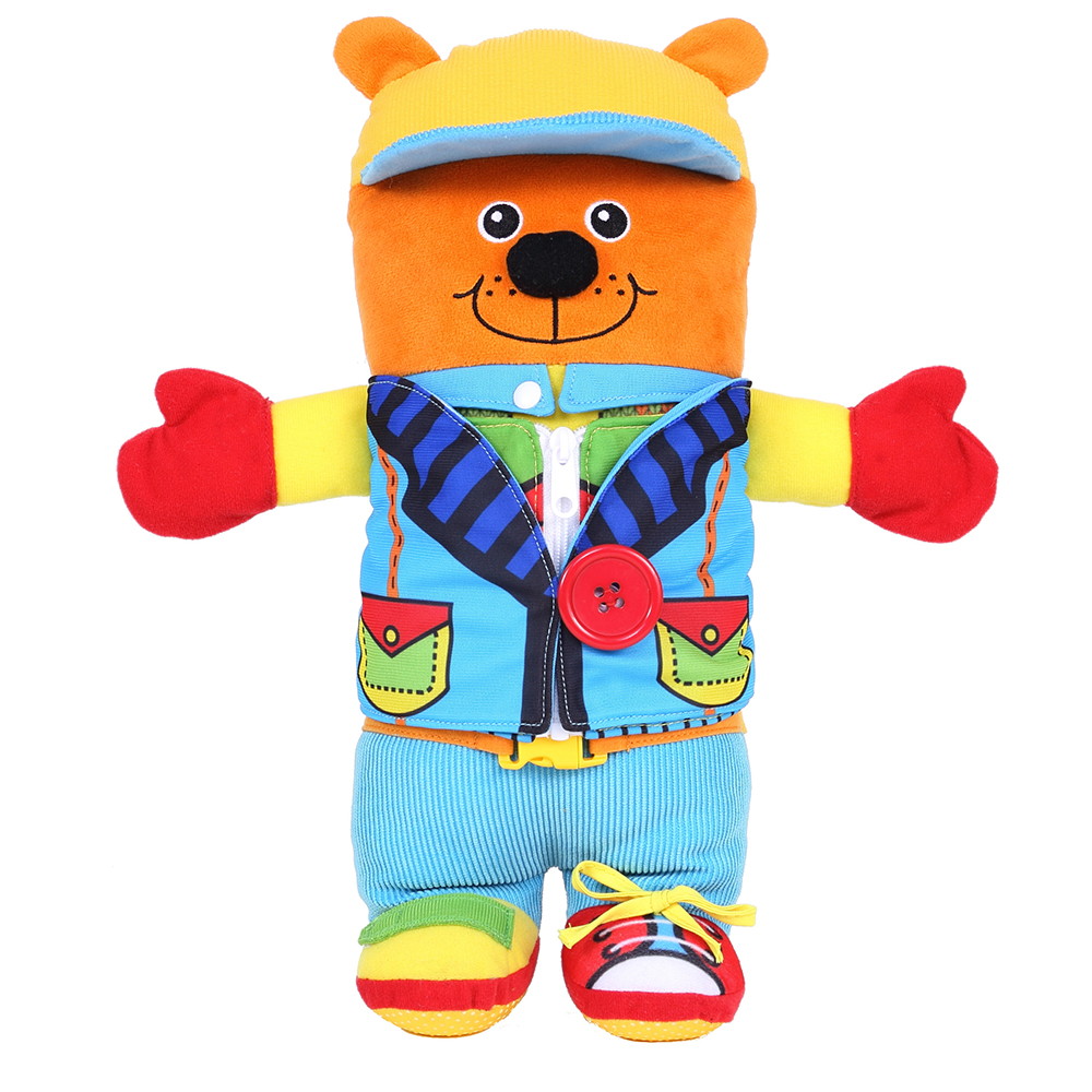 Мягкая игрушка Biba Toys Медвежонок Ларри 37 см BS171