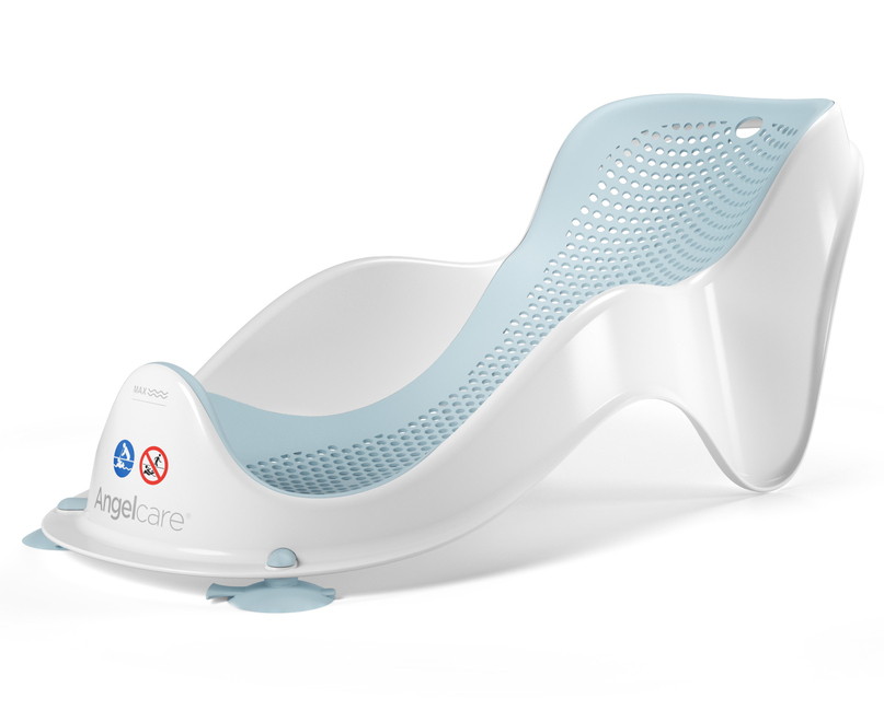 Горка для купания детская AngelCare Bath Support Mini светло-голубая