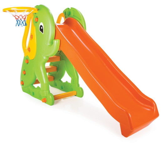 Горка Pilsan Слон с баскетбольным кольцом 06-160 зеленый