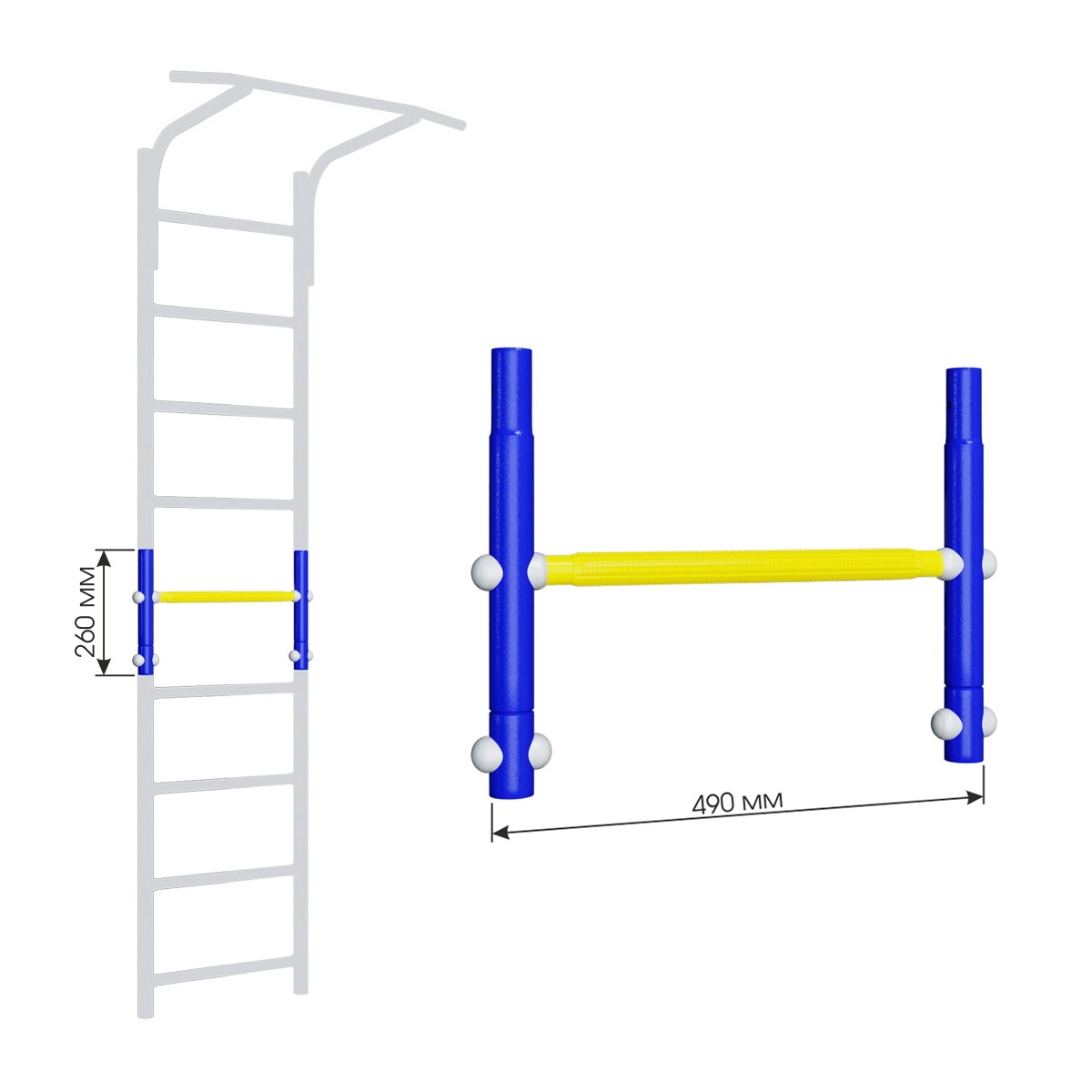 Вставка Romana для увеличения высоты 490 Dop9, 6.06.01 синий