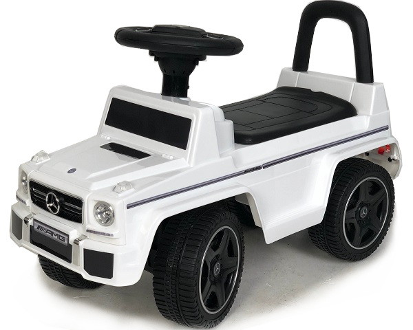 Детская каталка RiverToys Mercedes-Benz G63 JQ663 WHITE Белый