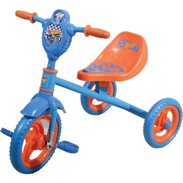 Детский велосипед 1toy Hot wheels 3-х кол.пласт.кол.10"/8" Т57585