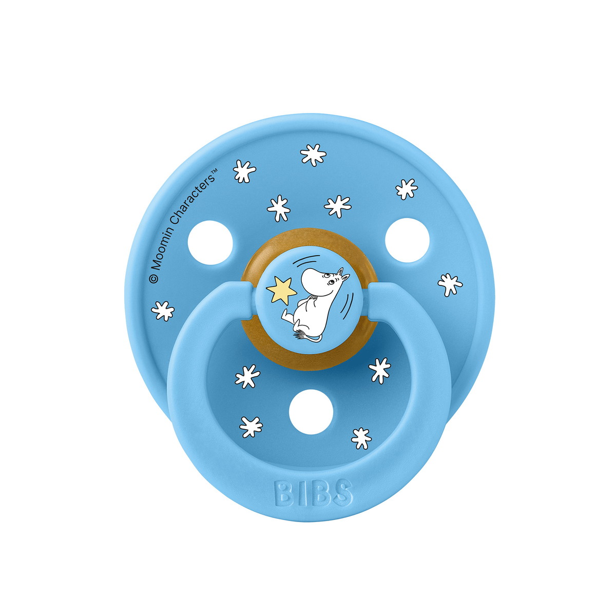 Пустышка латексная Bibs x Moomin Colour - Good Night, 0+ мес. 10029332 Breeze