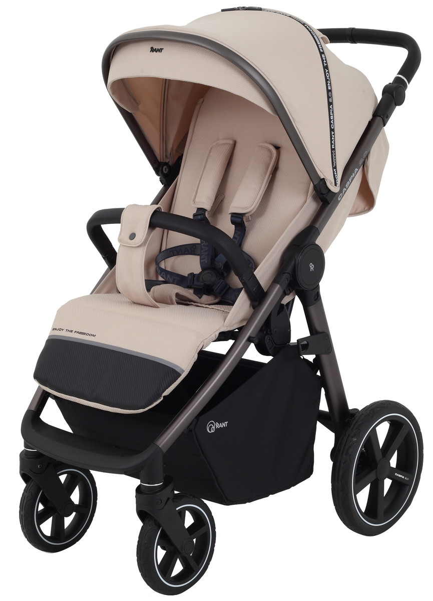 Детская прогулочная коляска Rant Caspia 2.0 2025 Beige