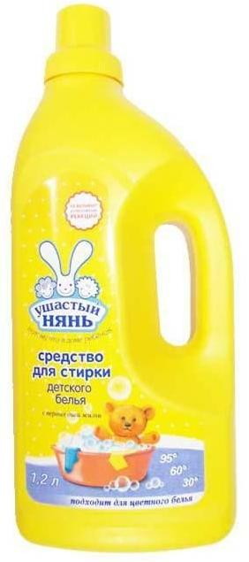 Гель Ушастый нянь для стирки детского белья 1200 мл.