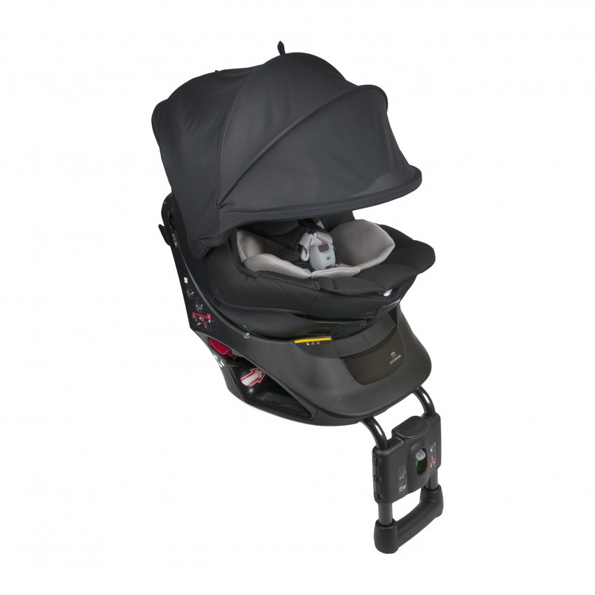 Автокресло Carmate Ailebebe Kurutto NT2 Premium 0-18 кг черное