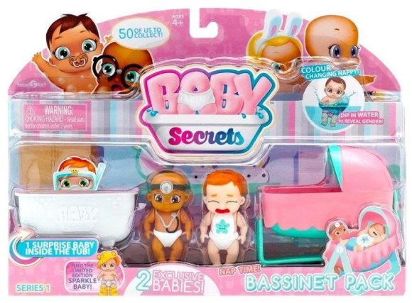 Набор Zapf Creation BABY Secrets с колыбелью 594080