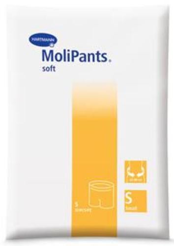 Удлиненные эластичные штанишки Hartmann MoliPants Soft для фиксации прокладок 5 шт. S