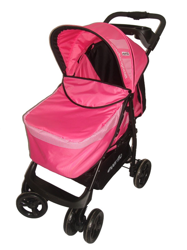Прогулочная коляска Everflo Е-230 pink/розовый