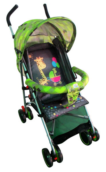 Детская коляска трость Tizo Smile green/зеленый