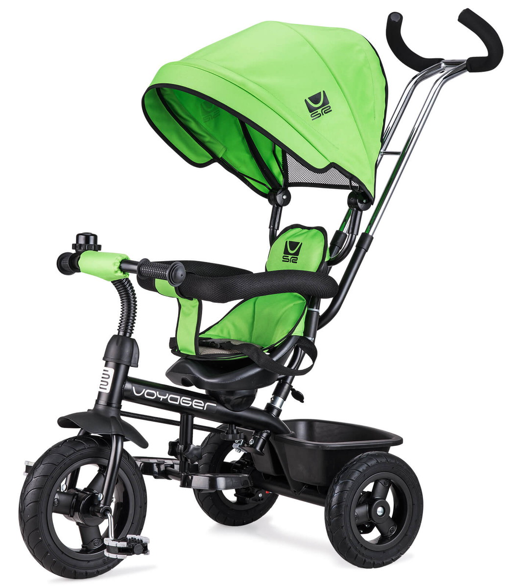 Детский трехколесный велосипед Small Rider Voyager Зеленый