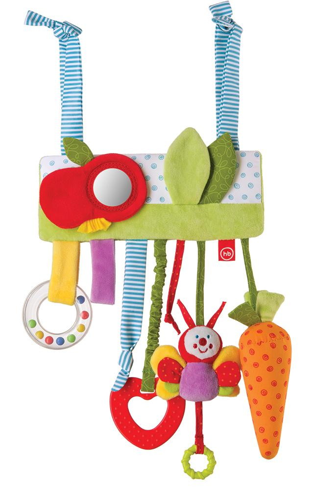 Развивающая подвесная игрушка Happy Baby Jolly Garden 330355