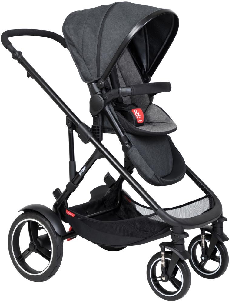 Детская прогулочная коляска Phil and Teds Voyager 2019 Charcoal Grey