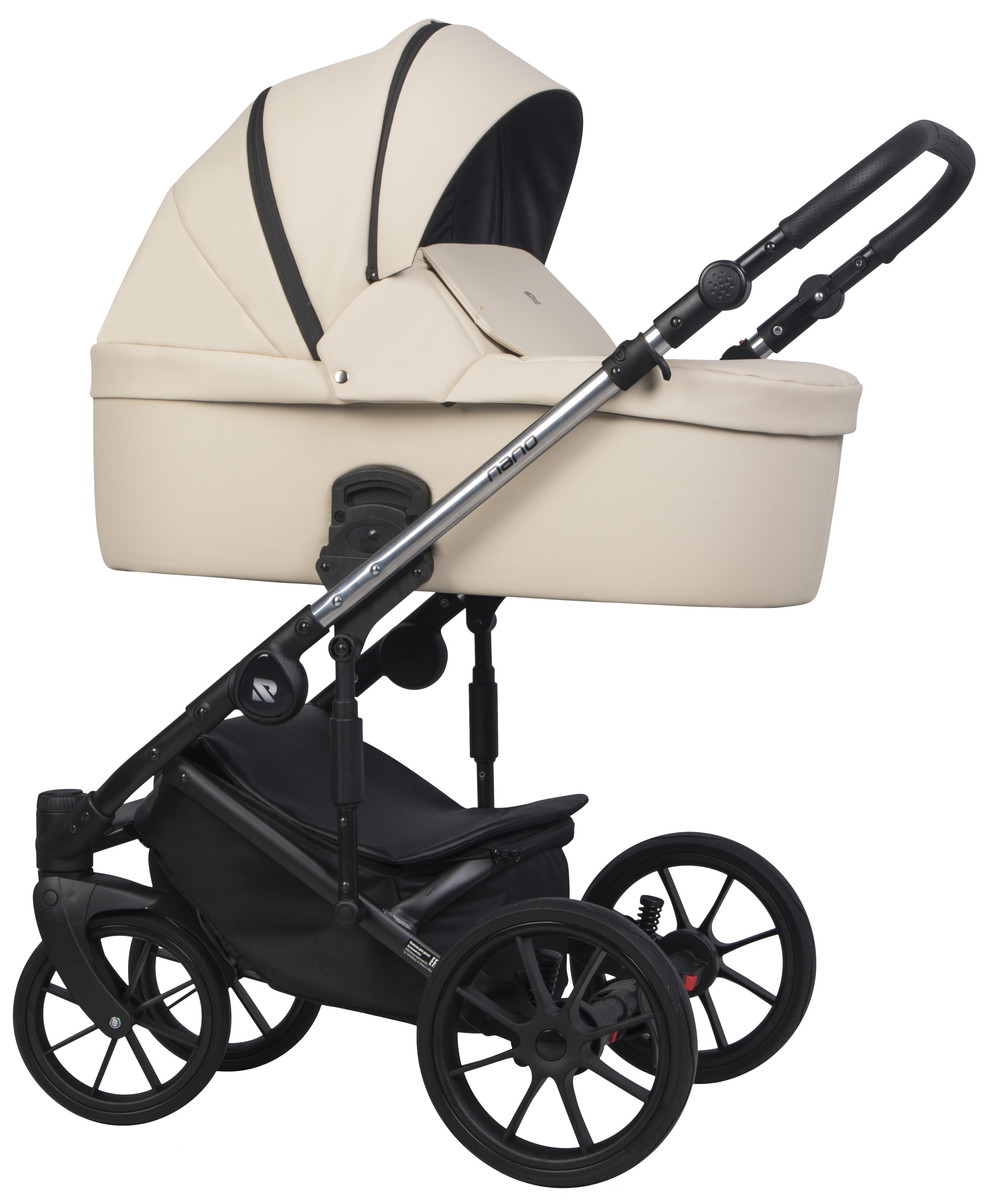 Детская коляска Riko Nano Thermo Ecco 2 в 1 03 Ivory beige (бежевый)
