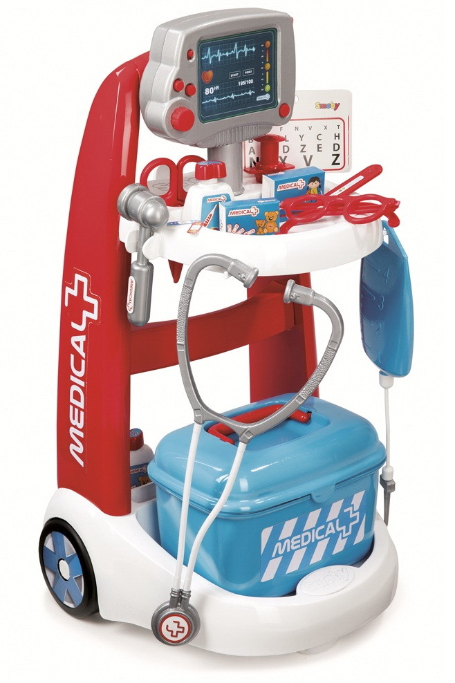 Электронная медицинская тележка Smoby 340202