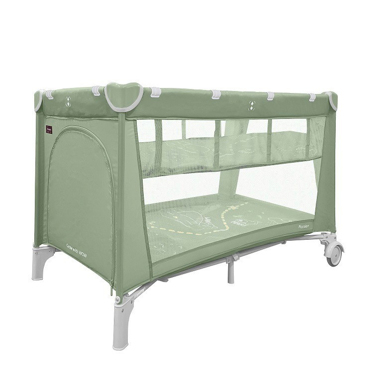 Манеж-кровать Carrello Piccolo Plus CRL-11501/2 Mint Green