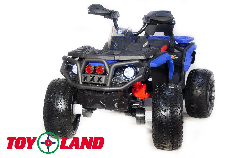 Детский квадроцикл Toyland Maverick ATV BBH3588 4х4 Синий