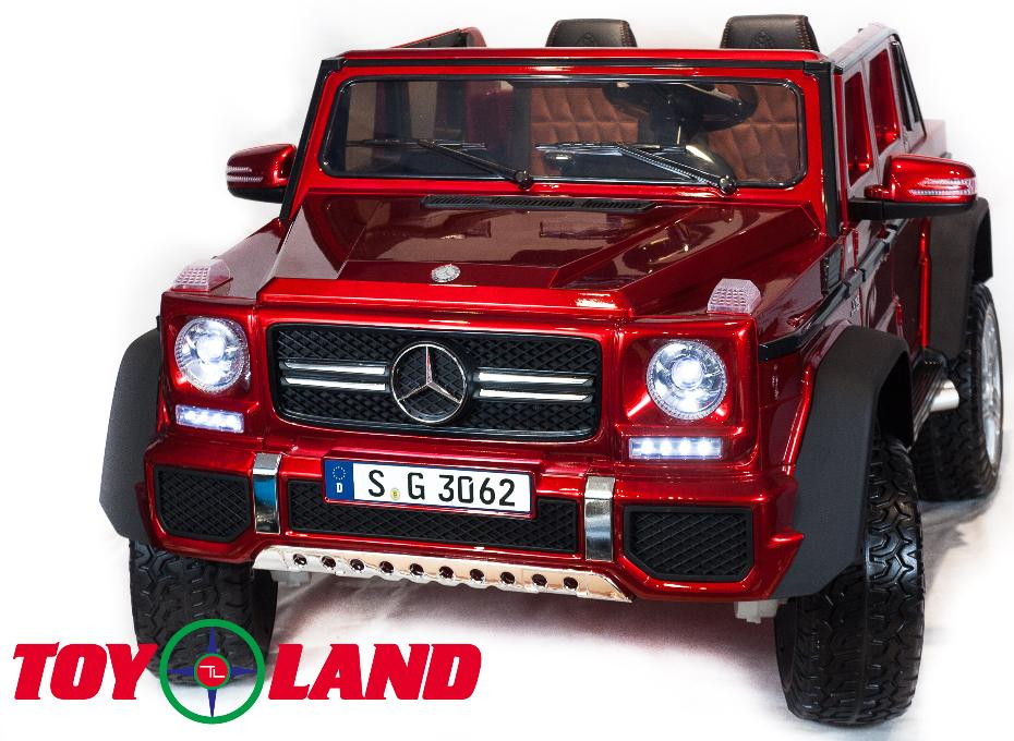 Детский электромобиль Toyland Mercedes-Benz Maybach G 650 AMG Красный краска