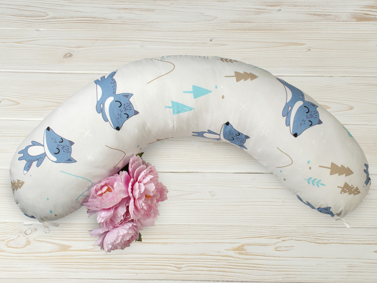 Подушка для беременных AmaroBaby WB 170х25 см в лесу