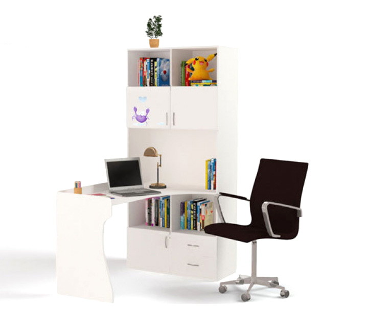 Детский стол-стеллаж ABC-King Pirates (правый)