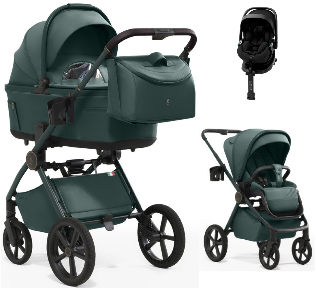 Коляска 4 в 1 Sweet Baby SBL Terra и автокресло Premier Plus Black Emerald