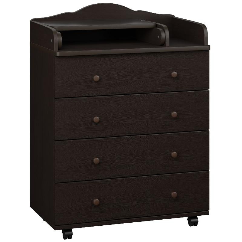 Детский пеленальный комод Briciola ЛДСП 80/4 венге