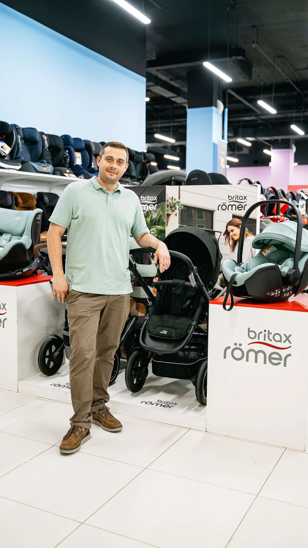 Обзор коляски, автокресла и базы Britax 5Z