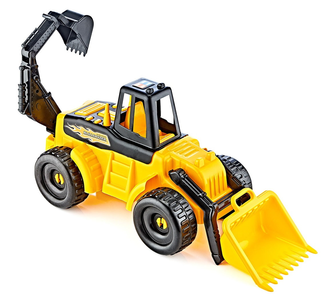 Игрушка Guclu экскаватор с ковшом и грейдером 2818
