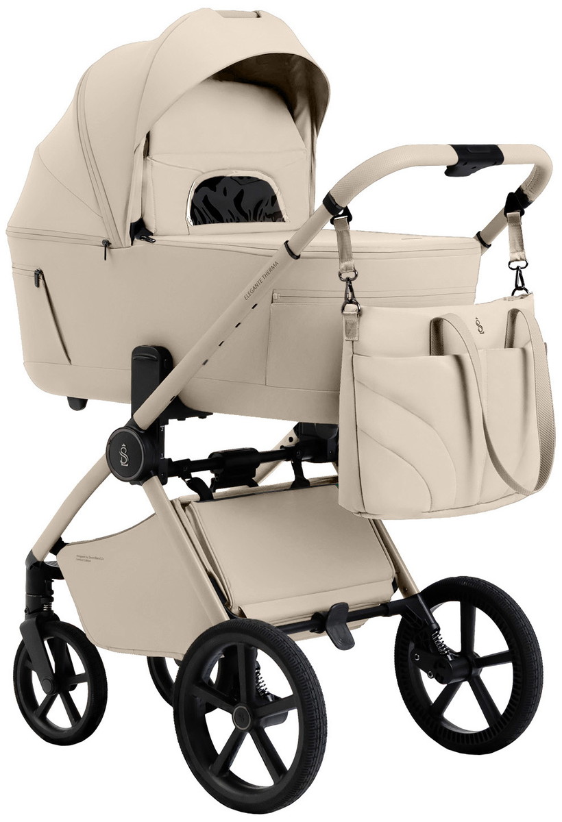 Детская коляска 2 в 1 Sweet Baby SBL Elegante Therma Colore 2.0 427816 Cream Neo