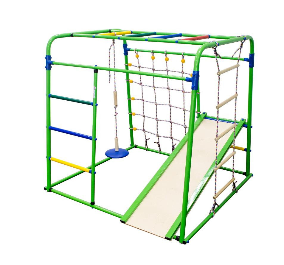 Детский спортивный комплекс Формула здоровья Start baby 1 Плюс салатовый/радуга