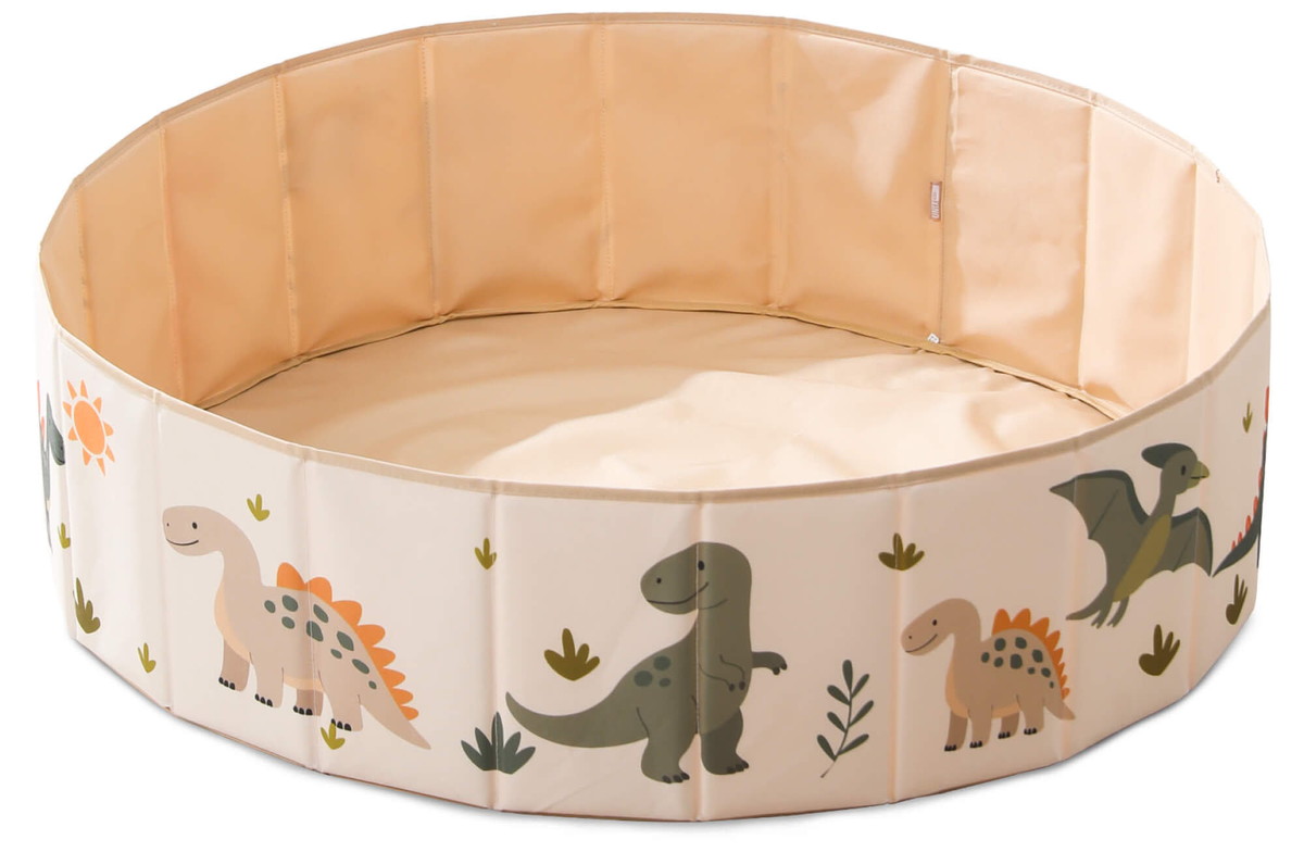 Сухой бассейн для шариков UNIX Kids Dino 100 см Green (без шариков)