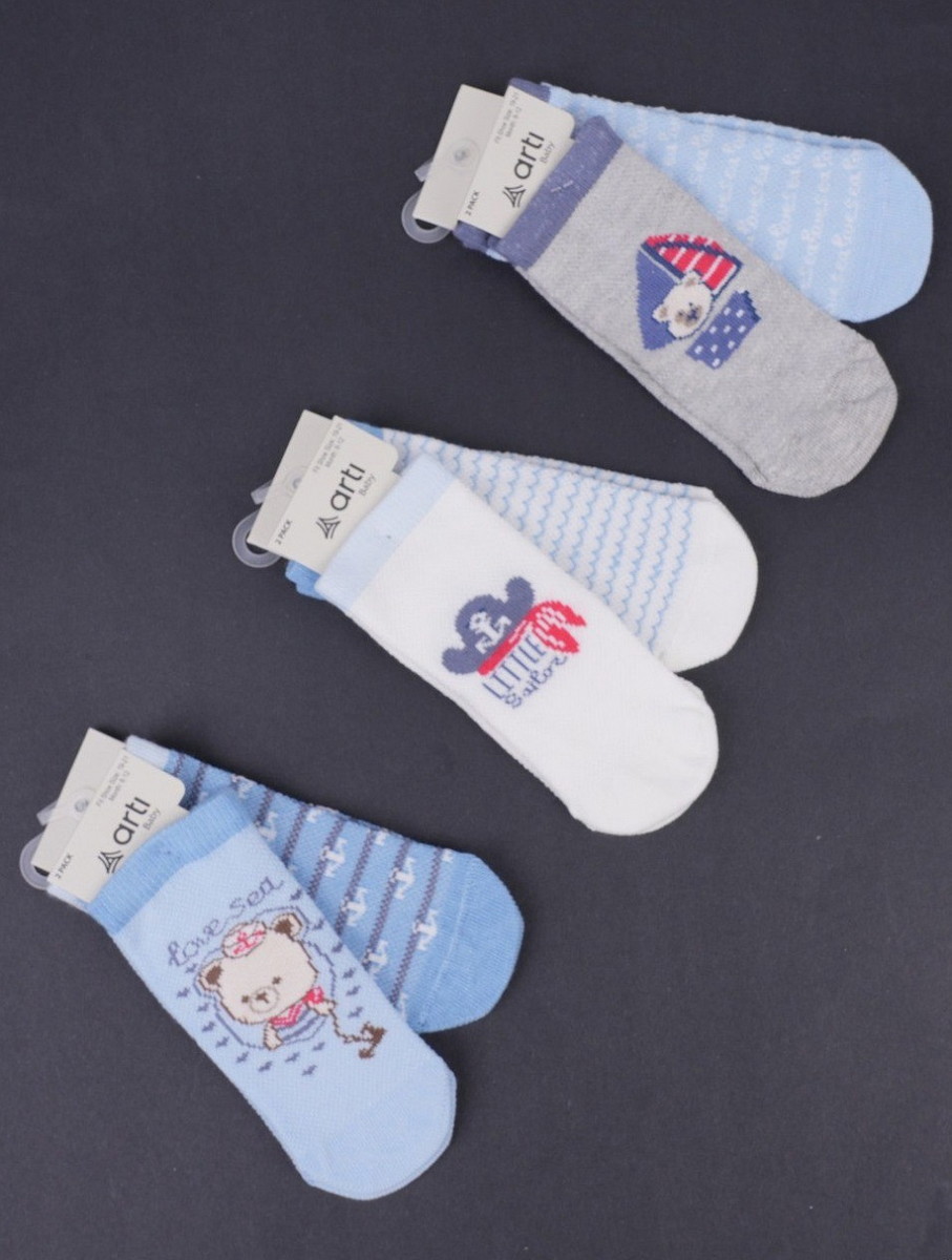 Носки Arti для мальчика с рисунком 2 пары 46273 K 10