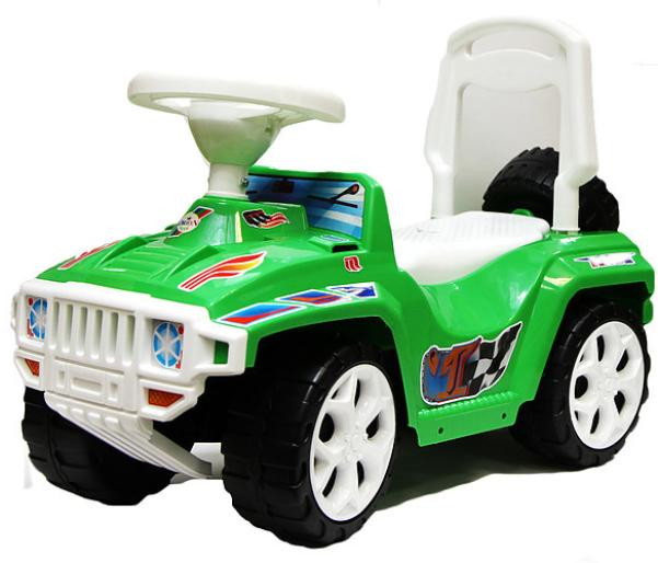 Детская машина-каталка Orion Toys Ориончик 322573 зеленая