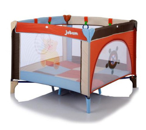 Детский манеж Jetem Looping blue-grey