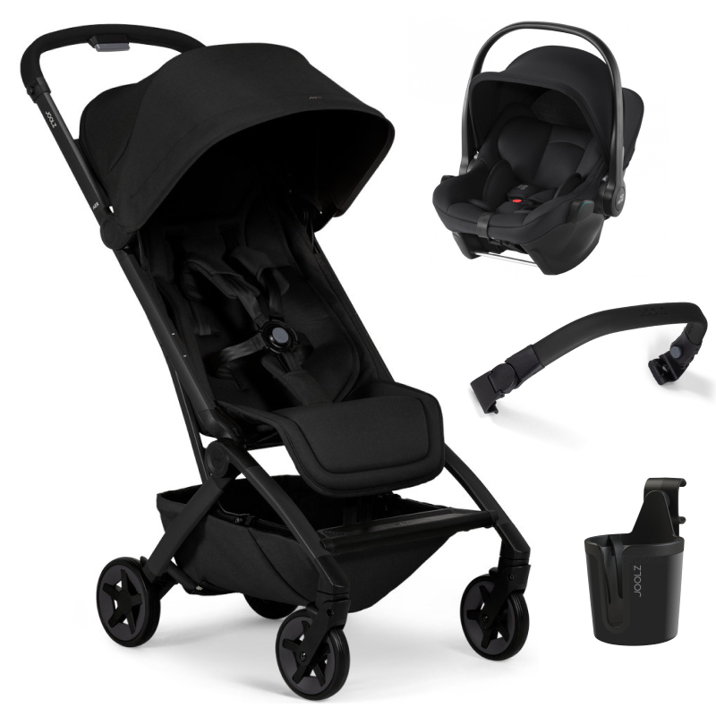 Прогулочная коляска Joolz Aer 2 SE и автокресло Baby-Safe Core Space Black Space black