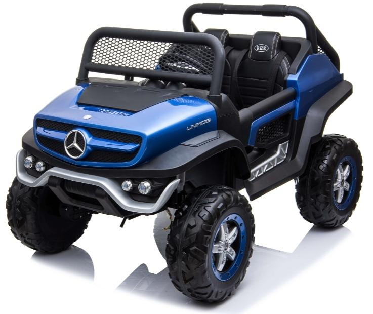 Детский электромобиль RiverToys Mercedes-Benz Unimog Concept P555BP Синий глянец