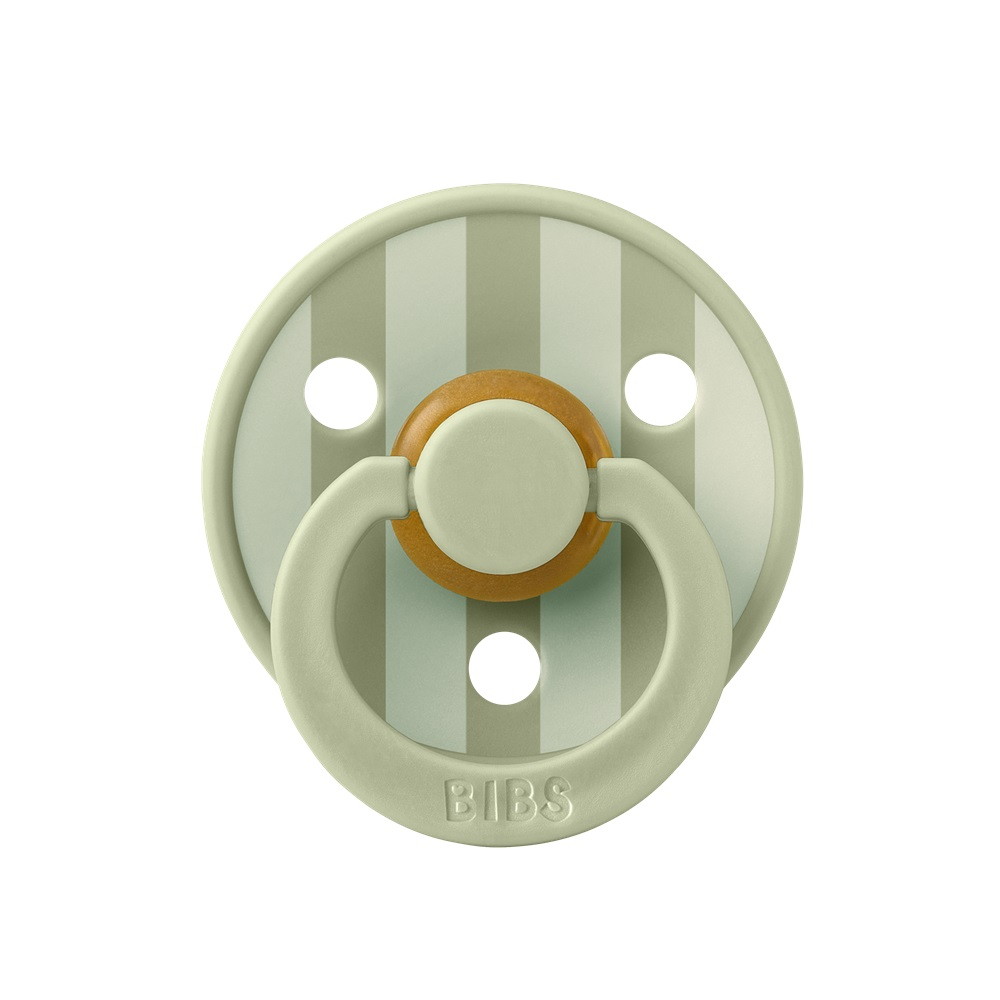 Пустышка латексная Bibs Studio Colour - Block, 0+ 10016250 Sage
