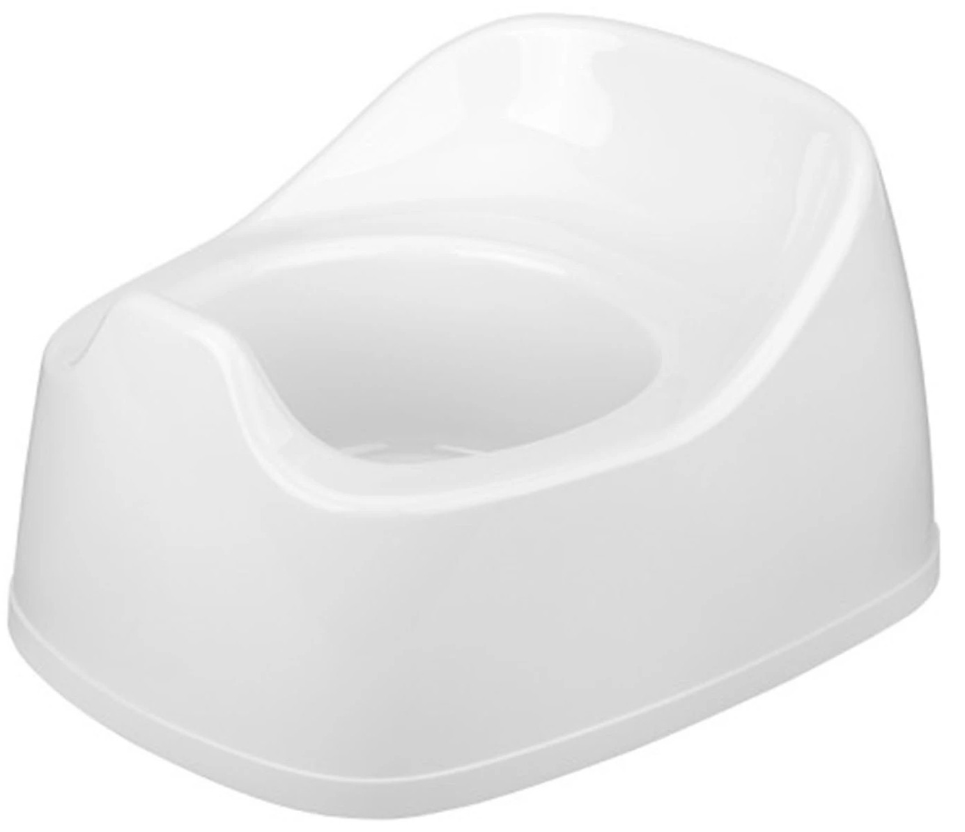 Детский горшок Пластишка классический NEW белый