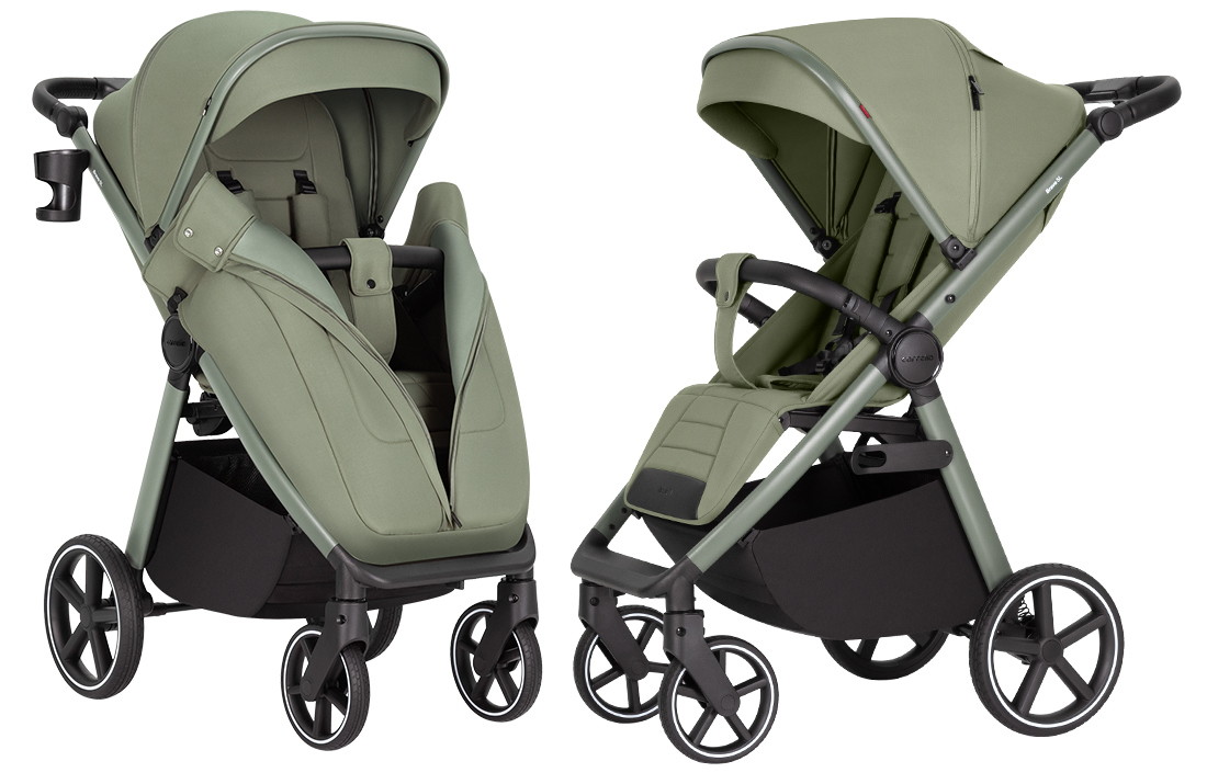 Прогулочная коляска Carrello Bravo SL Deluxe CRL-5520 Mosaic Green