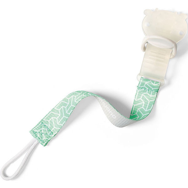 Держатель для пустышки BabyOno Ленточка 712 зеленый