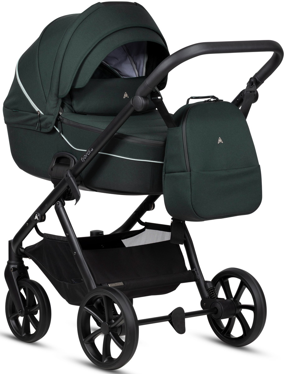 Детская коляска Noordi Fjordi Essential V2 2027 2 в 1 1642609 Зеленый/ Forest Green